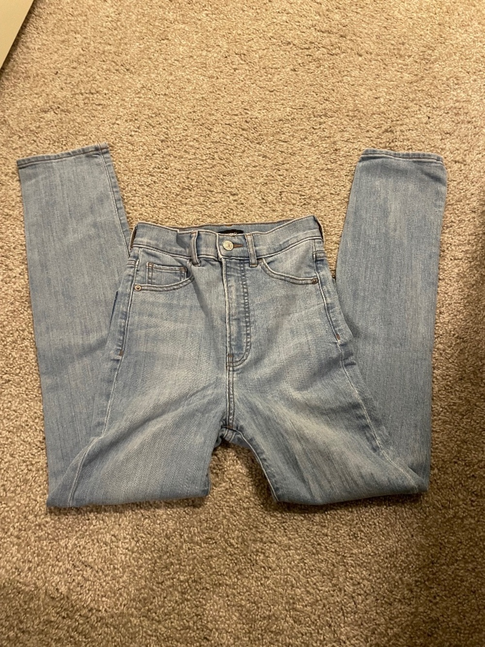 Express Slim Super High Rise Sz 00R